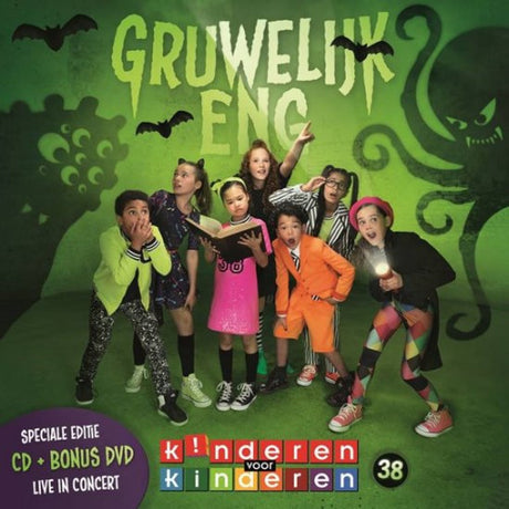 Kinderen Voor Kinderen - Deel 38 gruwelijk eng! & live in concert (CD) - Velvet Music