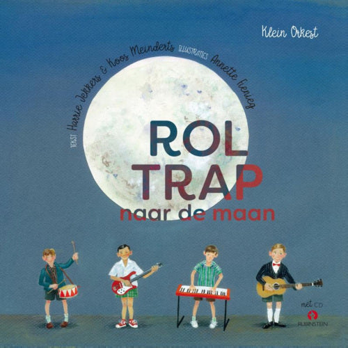Klein Orkest - Roltrap naar de maan (boek/drukwerk)