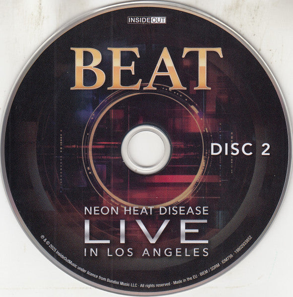 Beat (29) - Neon Heat Disease Live In Los Angeles (CD) - Velvet Music