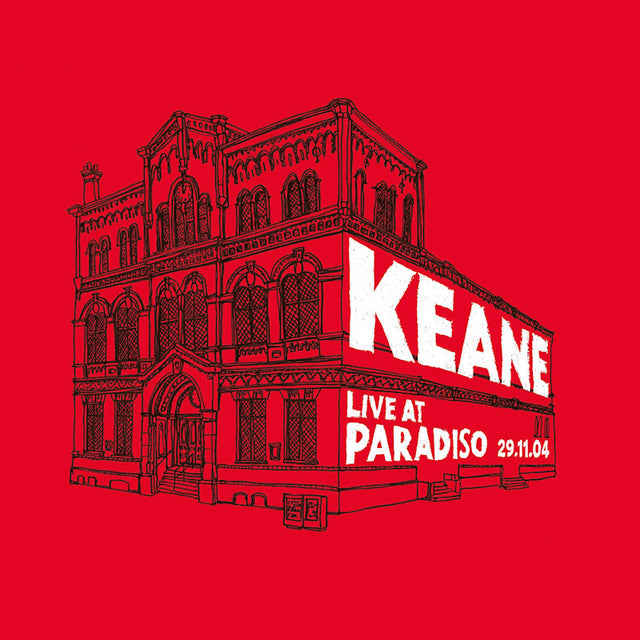 Keane - Live At Paradiso 29.11.04 -red & solid white vinyl- (LP) - Velvet Music