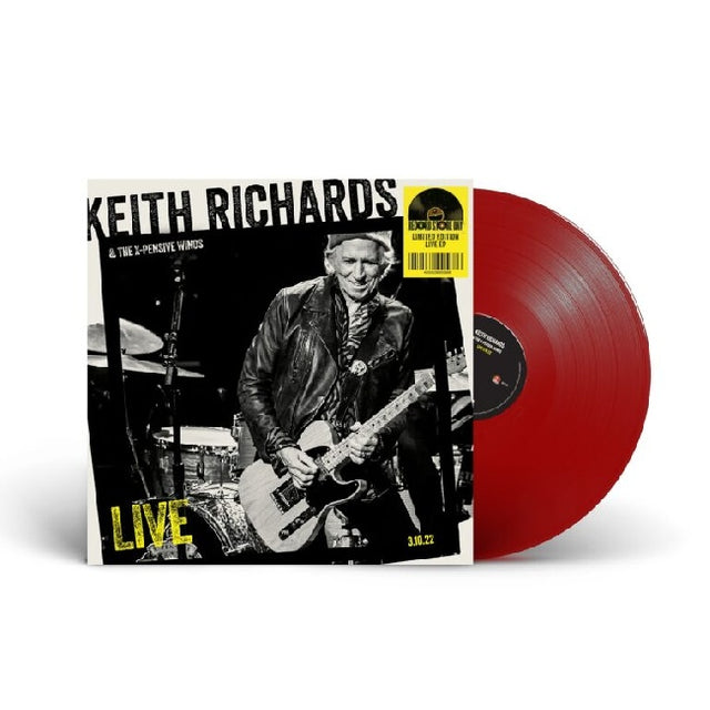 Keith Richards And The X-Pensive Winos - Live 3.10.22 (12-inch maxi-single) - Velvet Music