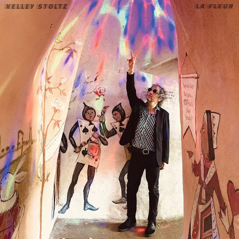 Kelley Stoltz - La fleur (red white cornetto) (LP)