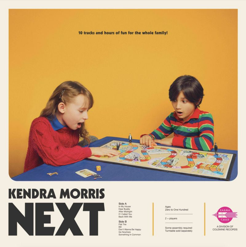 Kendra Morris - Next (blue & yellow galaxy swirl) (LP)