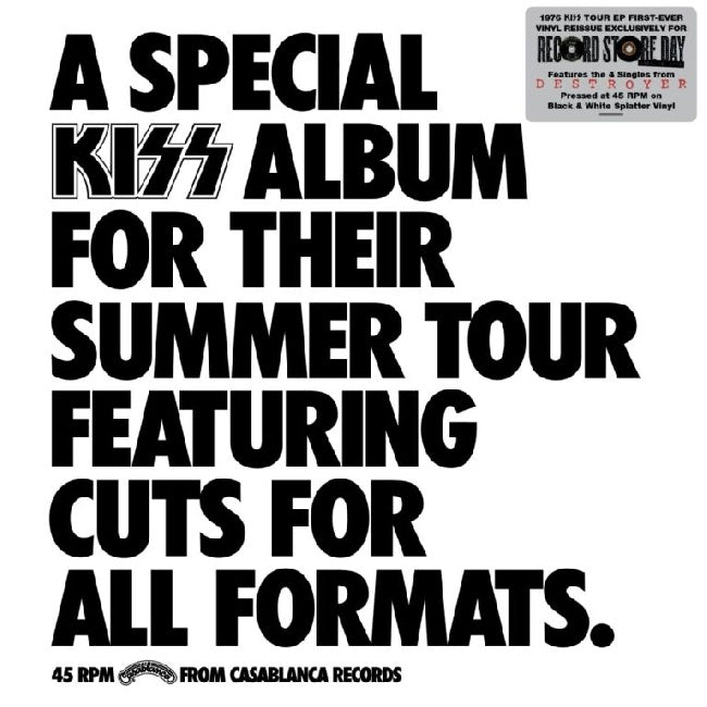 Kiss - A  Special Kiss Tour Album (LP) - Velvet Music