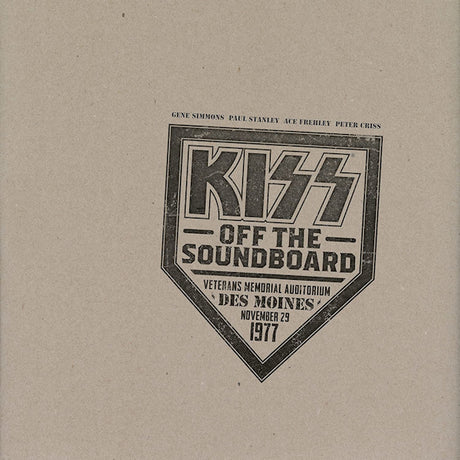 Kiss - Kiss off the soundboard: des moines november 29, 1977 (CD) - Velvet Music