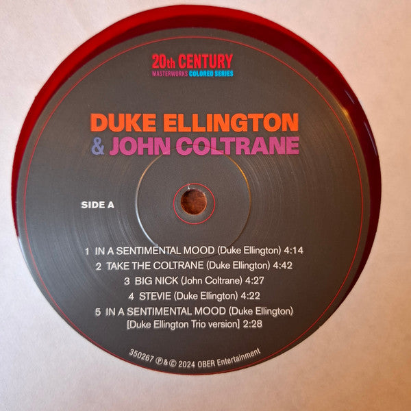 Duke Ellington, John Coltrane - Duke Ellington & John Coltrane (LP) - Velvet Music