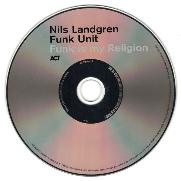 Nils Landgren Funk Unit - Funk Is My Religion (tweedehands CD) - Velvet Music
