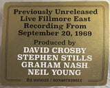 Crosby, Stills, Nash & Young - Live At Fillmore East, 1969 (CD) - Velvet Music