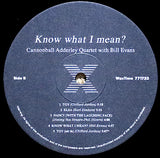 Cannonball Adderley With Bill Evans - Know What I Mean? (LP) - Velvet Music