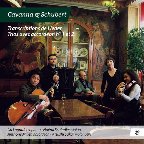 Cavanna - Transcriptions de lieder/trios (CD) - Velvet Music