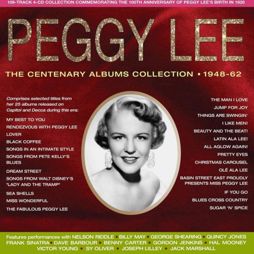 Peggy Lee - Centenary albums collection 1948-62 (CD)