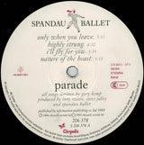 Spandau Ballet - Parade (tweedehands LP) - Velvet Music