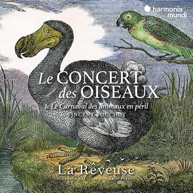 La Reveuse Florence Bolton Benjamin - Le concert des oiseaux. vincent bou (CD)