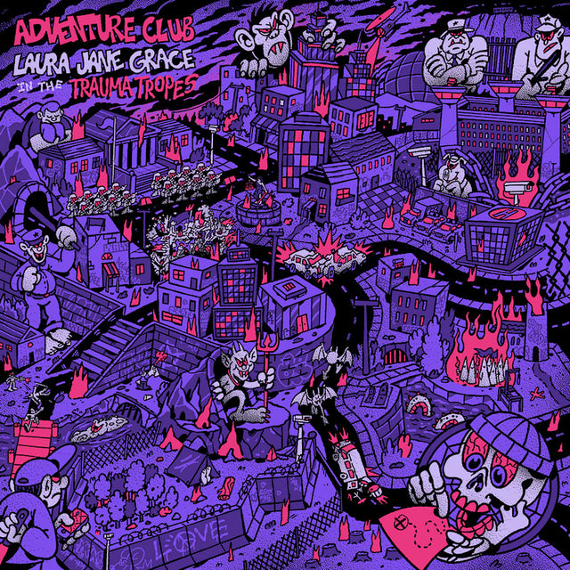 Laura Jane Grace - Adventure club (pink vinyl) (LP) - Velvet Music