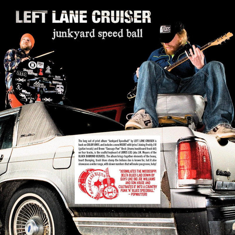 Left Lane Cruiser - Junkyard speed ball (LP) - Velvet Music