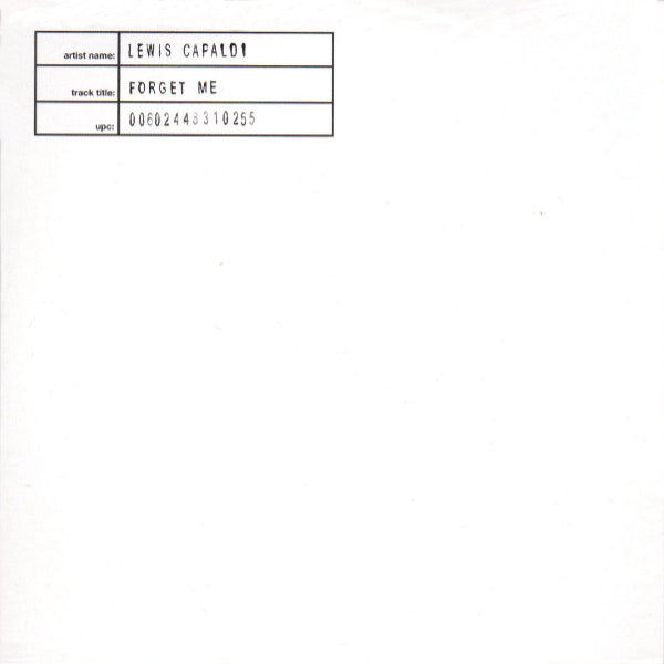 Lewis Capaldi - Forget me (CD 2 titres)
