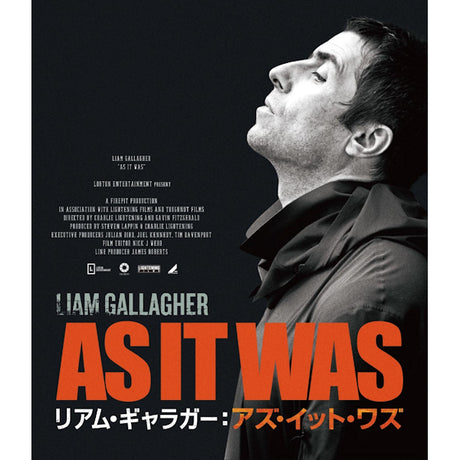 Liam Gallagher - As it was (blu ray movie) - Velvet Music
