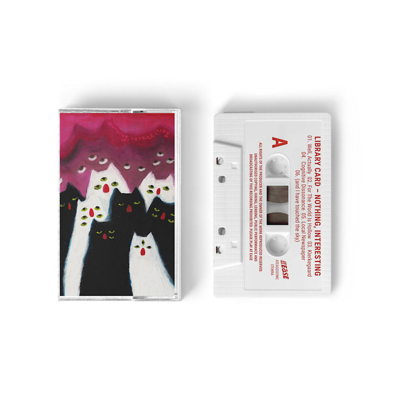 Library Card - Nothing, interesting (muziekcassette) - Velvet Music