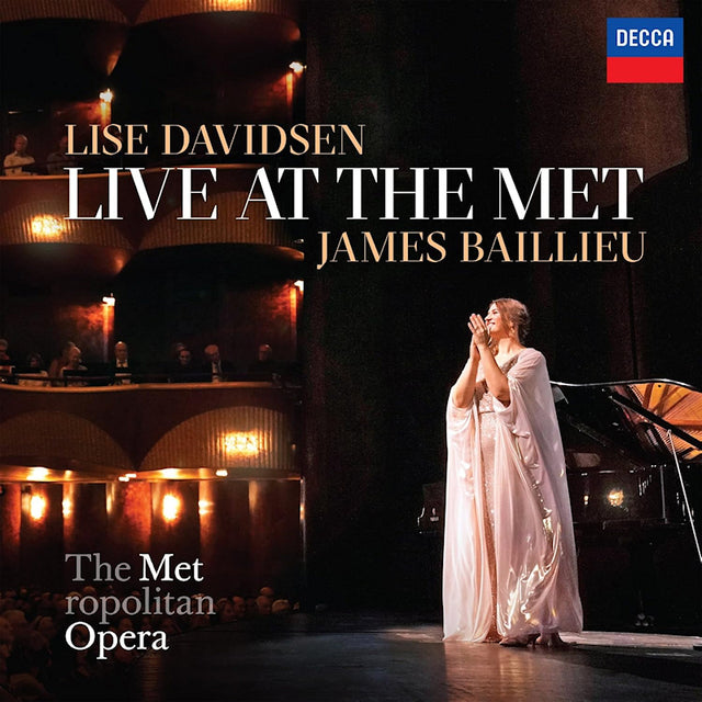 James Baillieu Lise Davidsen - Live at the met (LP) - Velvet Music