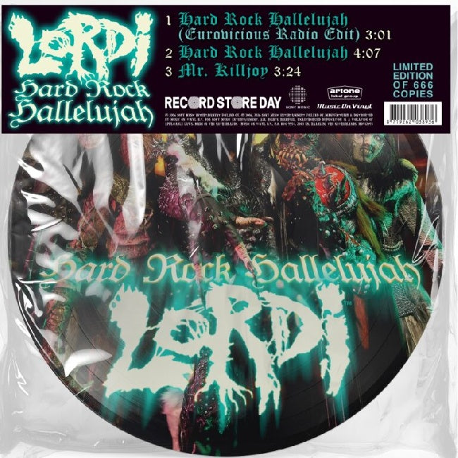 Lordi - Hard Rock Hallelujah (12-inch maxi-single) - Velvet Music