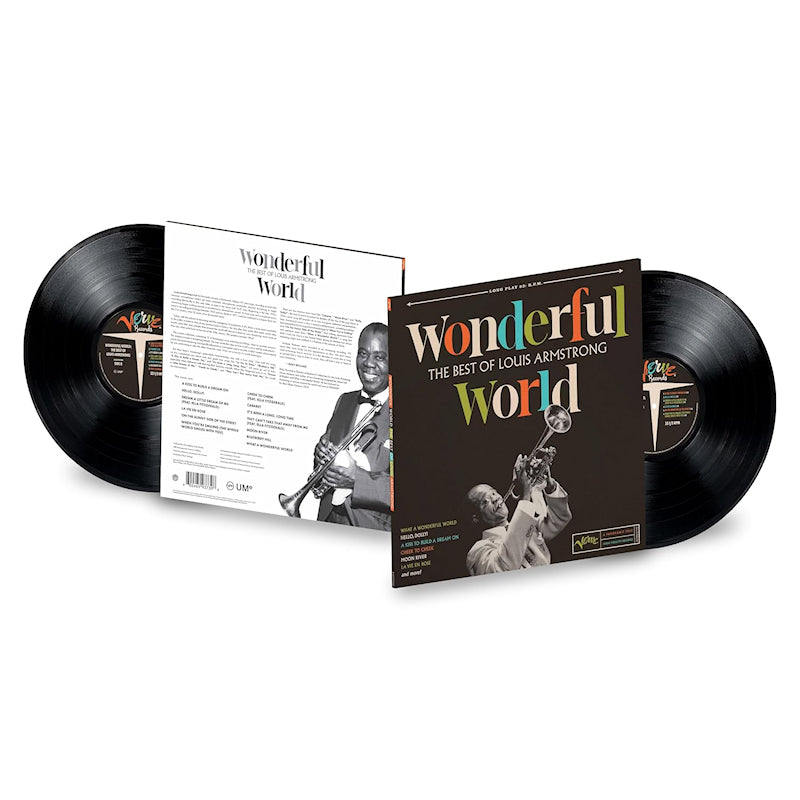 Louis Armstrong - Wonderful world: the best of louis armstrong (LP)