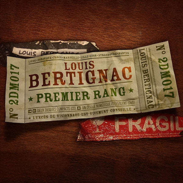 Louis Bertignac - Premier rang (CD) - Velvet Music