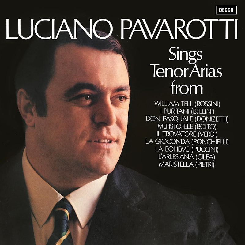 Luciano Pavarotti, Wiener Opernorchester, Nicola R - Tenor arias from italian opera (LP) - Velvet Music