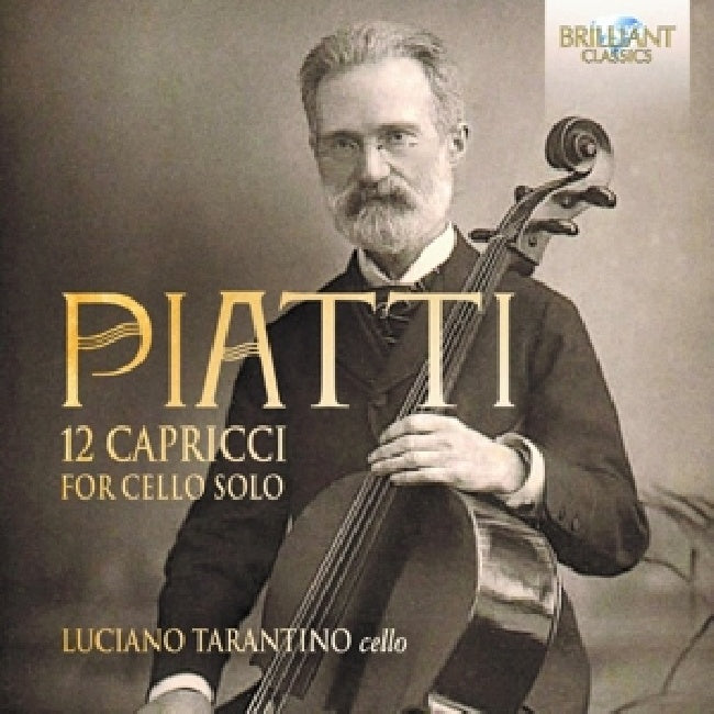 Luciano Tarantino - Piatti: 12 capricci for cello solo (CD)