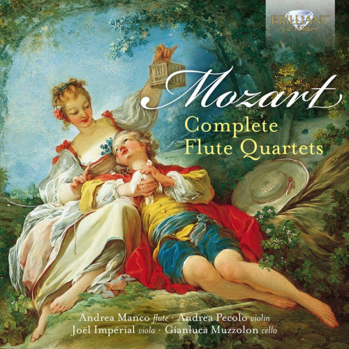 Wolfgang Amadeus Mozart - Complete flute quartets (CD) - Velvet Music