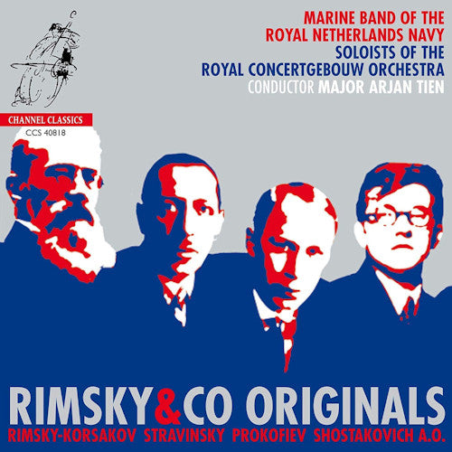 Marine Band Of The Royal Netherlands Navy - Rimsky & co originals (CD) - Velvet Music