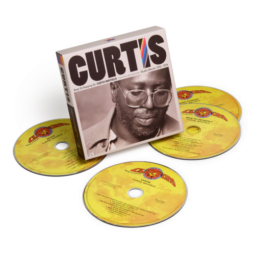 Curtis Mayfield - Keep on keeping on: studio albums 1970-1974 (CD) - Velvet Music