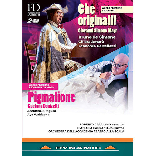 Donizetti/mayr - Pigmalione/che originali! (DVD movie) - Velvet Music