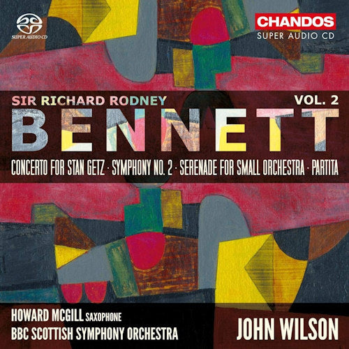R.r. Bennett - Orchestral works vol.2: concerto for stan getz (CD) - Velvet Music