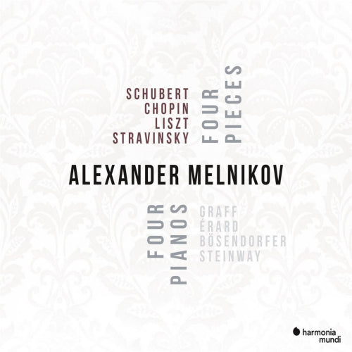 Alexander Melnikov - Four pieces four pianos (CD) - Velvet Music