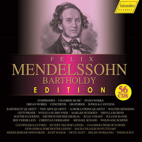 F. Mendelssohn-bartholdy - Felix mendelssohn-bartholdy (CD) - Velvet Music