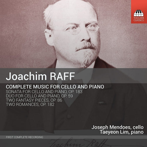 J.j. Raff - Complete music for cello and piano (CD) - Velvet Music