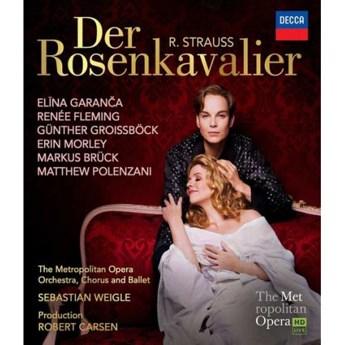 Elina Garanca, Renã©e Fleming, Gã¼nther Groissbã¶ck, - Strauss, r.: der rosenkavalier (Blu Ray disc music) - Velvet Music