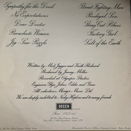 Rolling Stones, The - Beggars Banquet (tweedehands LP) - Velvet Music