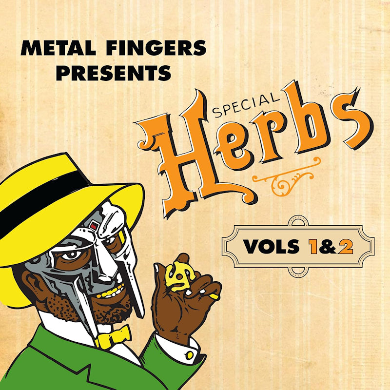 Mf Doom - Metal fingers presents: special herbs vol 1&2 (yellow) (LP) - Velvet Music