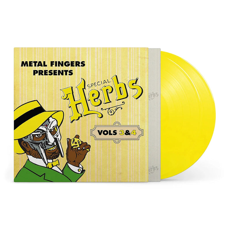 Mf Doom - Metal fingers presents: special herbs vol 3&4 (lemon) (LP) - Velvet Music