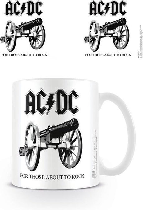 MG23941 - AC/DC=boxed Mug= - THOSE ABOUT TO ROCK (Merchandise) - Velvet Music