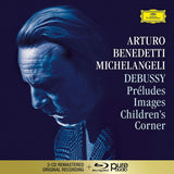 Arturo Benedetti Michelangeli - Debussy: prã©ludes i & ii, images i & ii, children' (CD + Blu-ray Audio) - Velvet Music