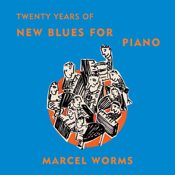 Marcel Worms - Twenty years of new blues for piano (CD) - Velvet Music