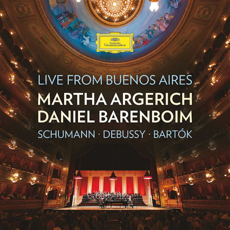 Martha Argerich / Daniel Barenboim - Live from buenos aires (CD) - Velvet Music