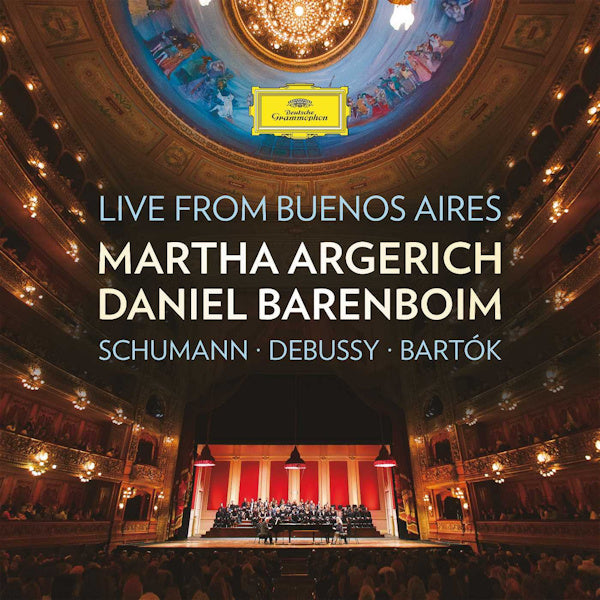 Martha Argerich / Daniel Barenboim - Live from buenos aires (CD) - Velvet Music