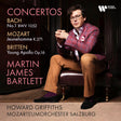 Mozarte Martin James Bartlett - Bach, mozart, britten concerti (CD) - Velvet Music