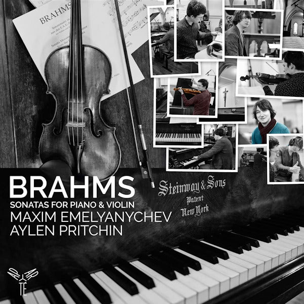 Maxim Emelyanychev / Aylen Pritchin - Brahms: sonatas for piano & violin (CD) - Velvet Music
