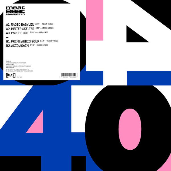 Meat Beat Manifesto - Pias 40 (12-inch maxi-single)