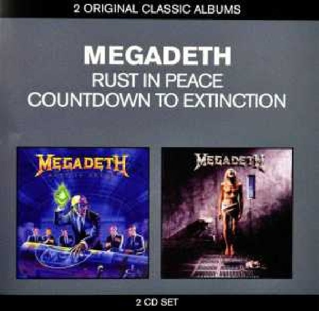 Megadeth - Classic albums: countdown to extinction/rust in pe (CD)