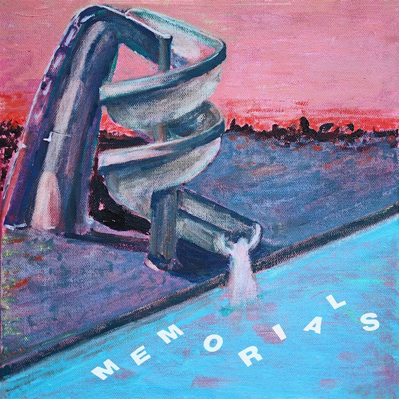 Memorials - Memorial waterslides (blue) (LP) - Velvet Music